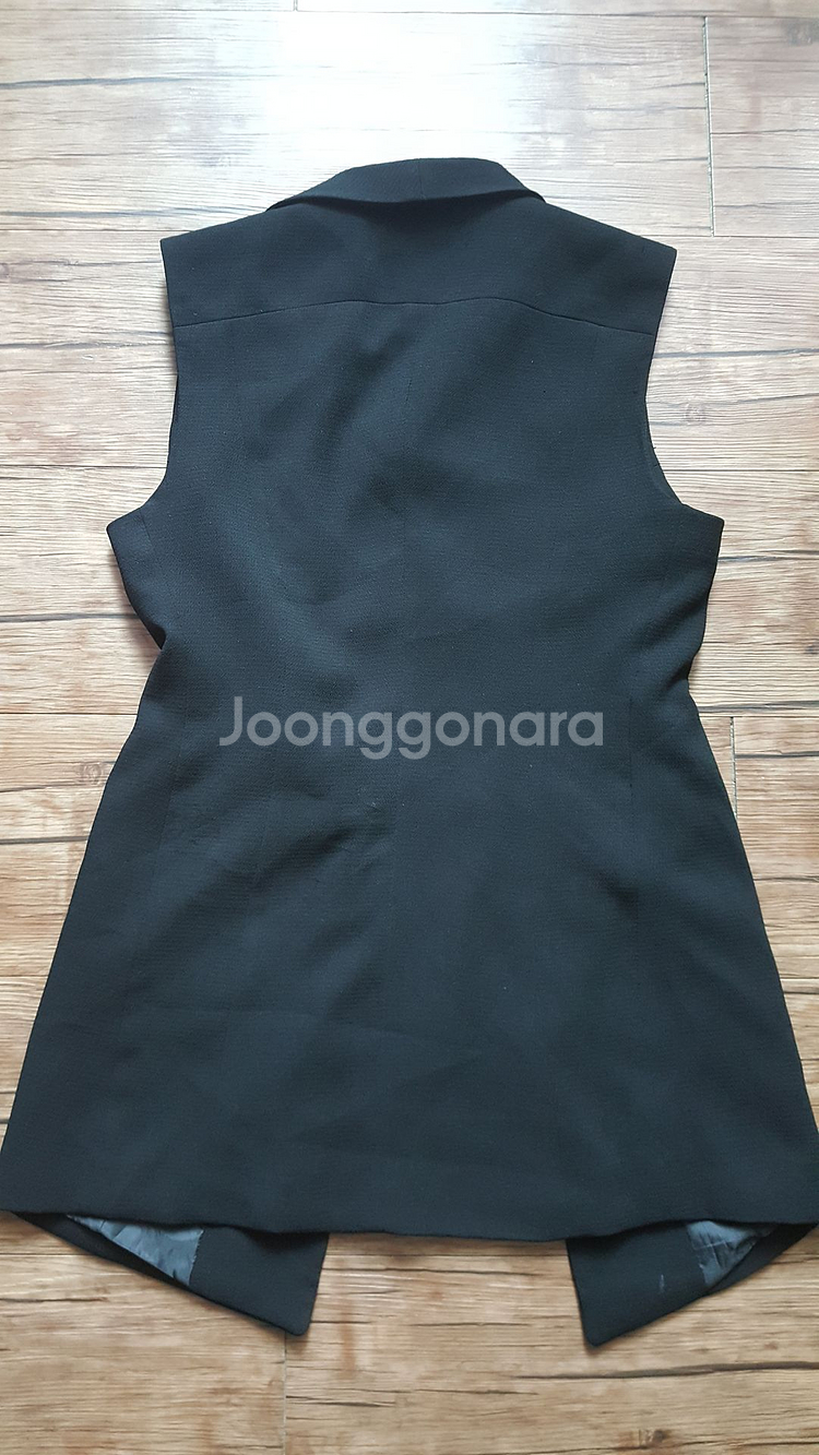 사이즈55 블랙 베스트 조끼 디데무 피에르가르뎅--5