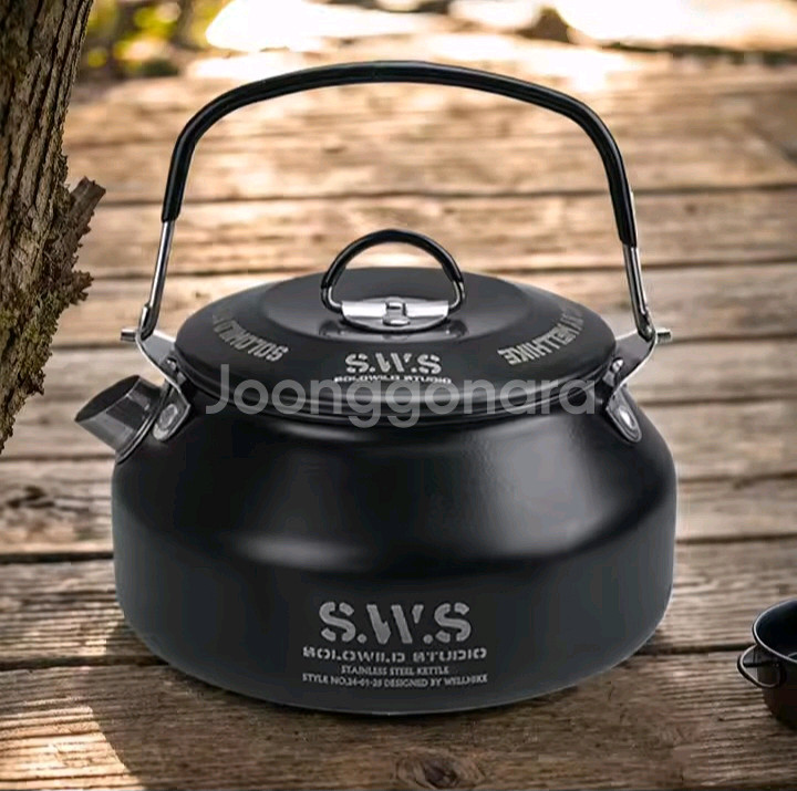 [새제품] 캠핑용품 캠핑코펠 캠핑주전자--0