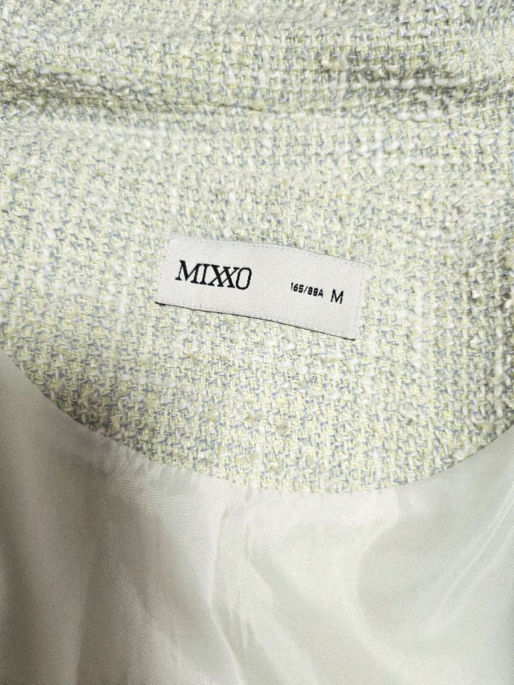 MIXXO 미쏘 트러커형 트위드 자켓--4