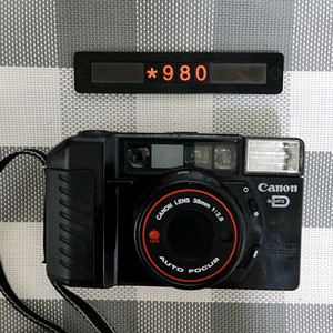 캐논 오토보이 2 데이터백 필름카메라