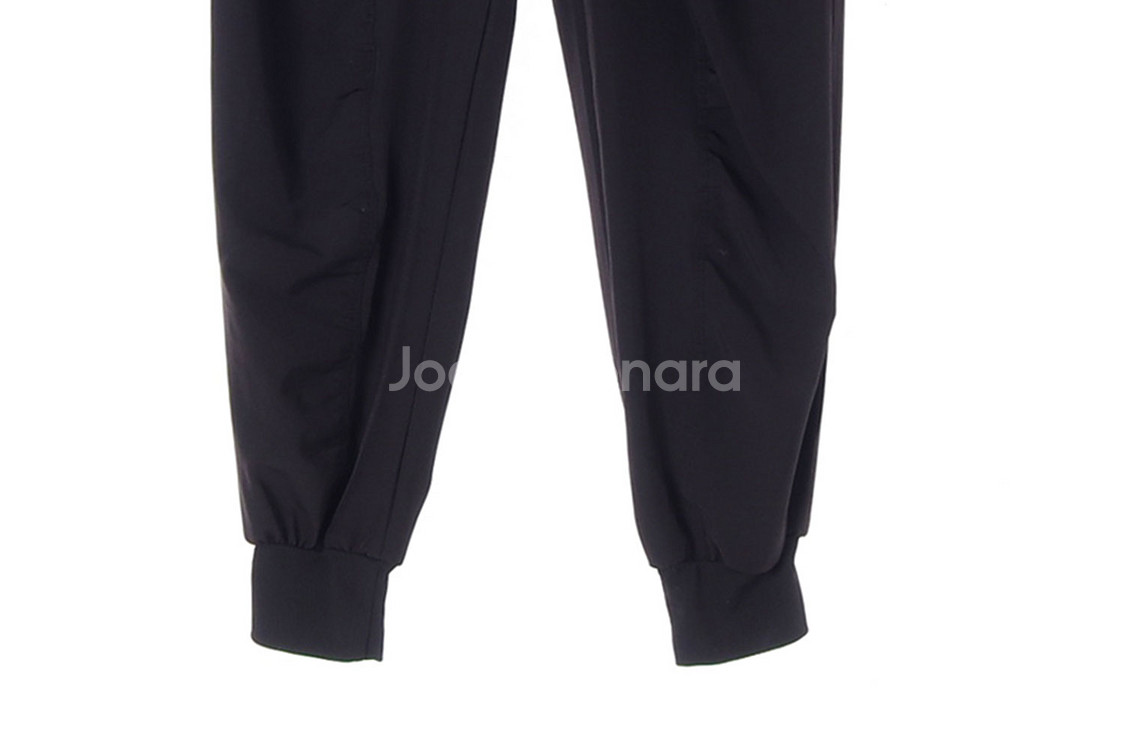 [M]에고이스트 블랙 셔링 와이드 조거팬츠 트레이닝 바--3