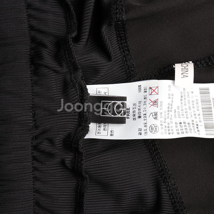 [M]에고이스트 블랙 셔링 와이드 조거팬츠 트레이닝 바--5