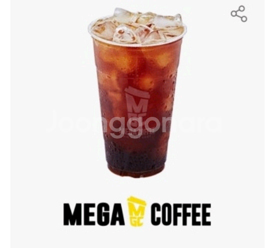 메가커피 아이스 아메리카노--0