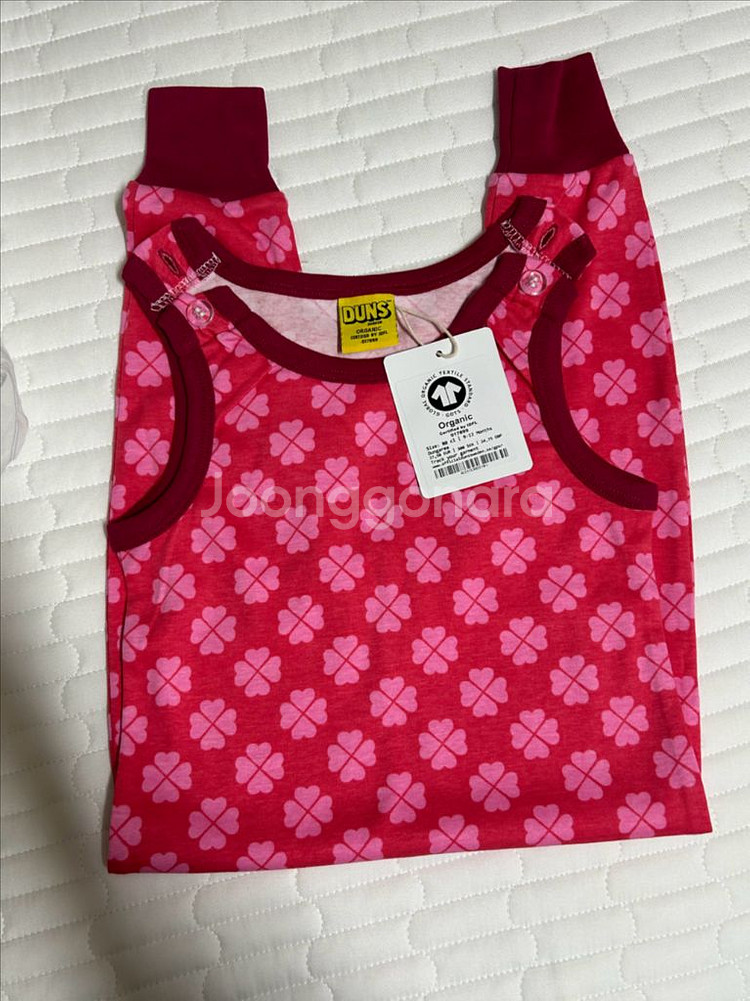 던스 루즈레드 클로버 덩가리80--0