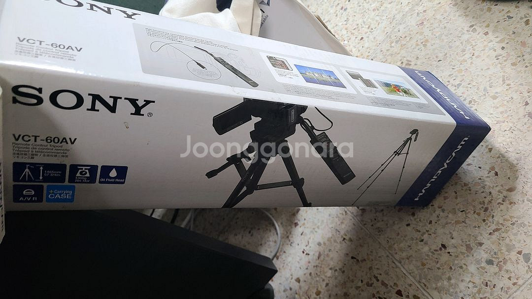 소니 핸디캠용 리모트 컨트롤 삼각대 VCT-60AV--0