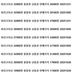 파리크라상 파리바게트 해피콘 배스킨라빈스 던킨 파스쿠찌