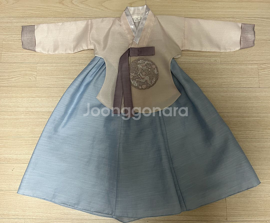 여아 한복 3호 (속치마 포함)--0