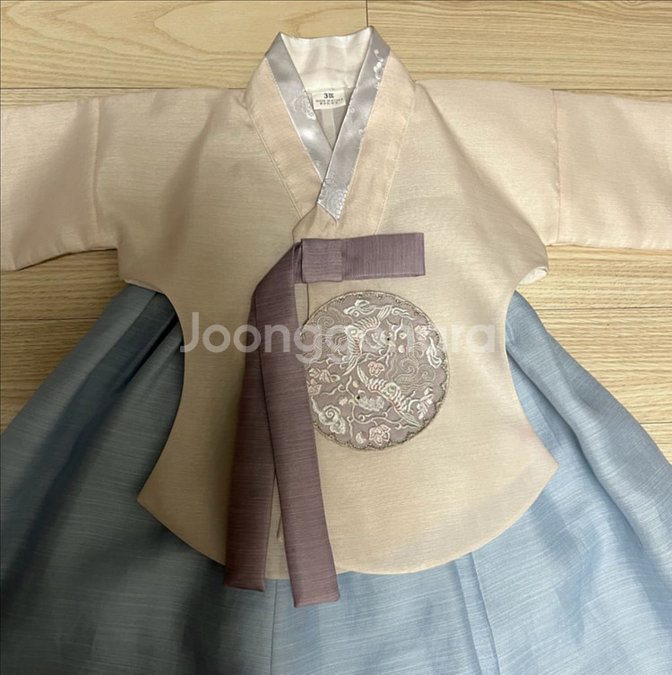 여아 한복 3호 (속치마 포함)--1