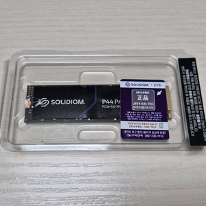 솔리다임 P44 Pro M.2 NVMe (2TB)팝니다
