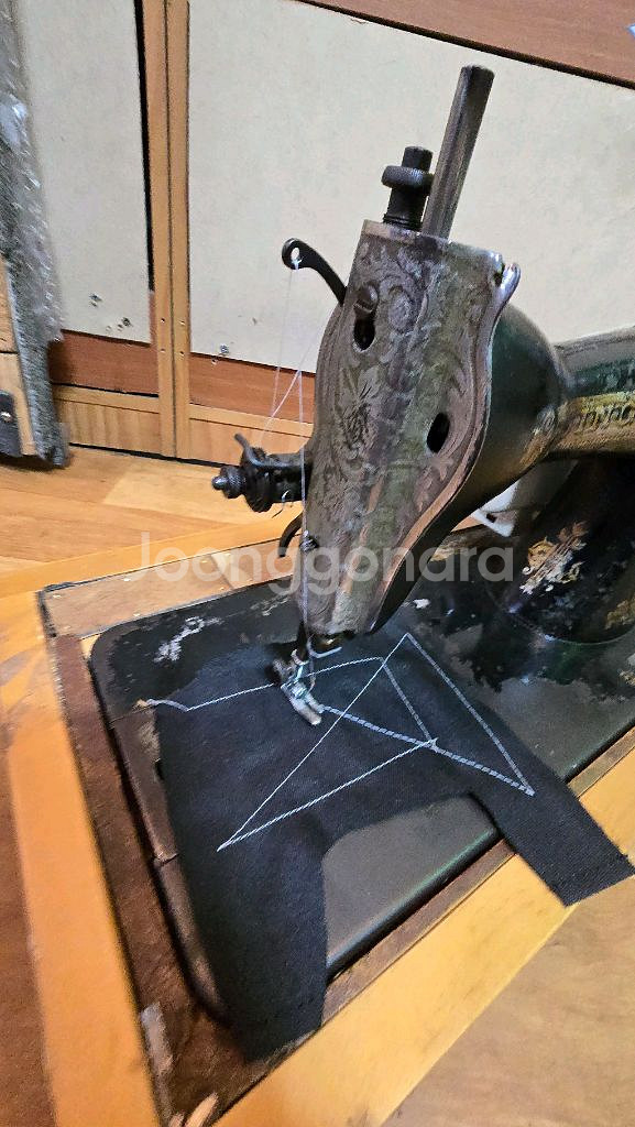 싱거미싱(1917년산)(빈티지)전기--5