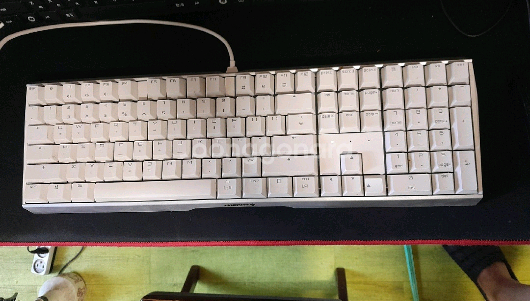 중고 CHERRY MX 3.0S NBL키보드 기계식--0