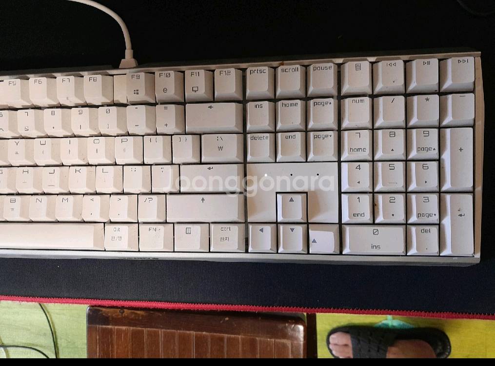 중고 CHERRY MX 3.0S NBL키보드 기계식--1