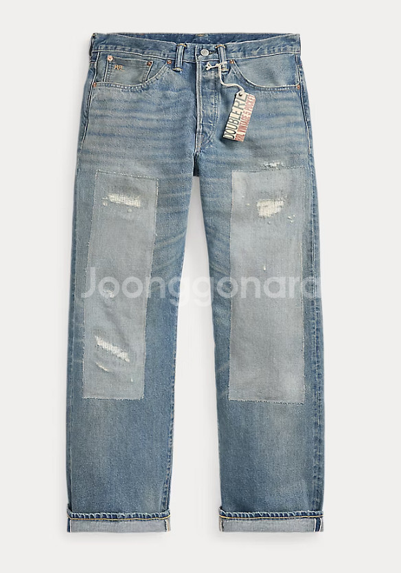 RRL 더블알엘 빈티지5포켓 미드랜드 33X32사이즈--0