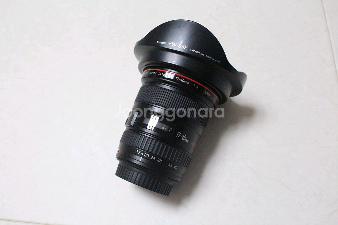 캐논 17-40mm F4 L 광각렌즈--0