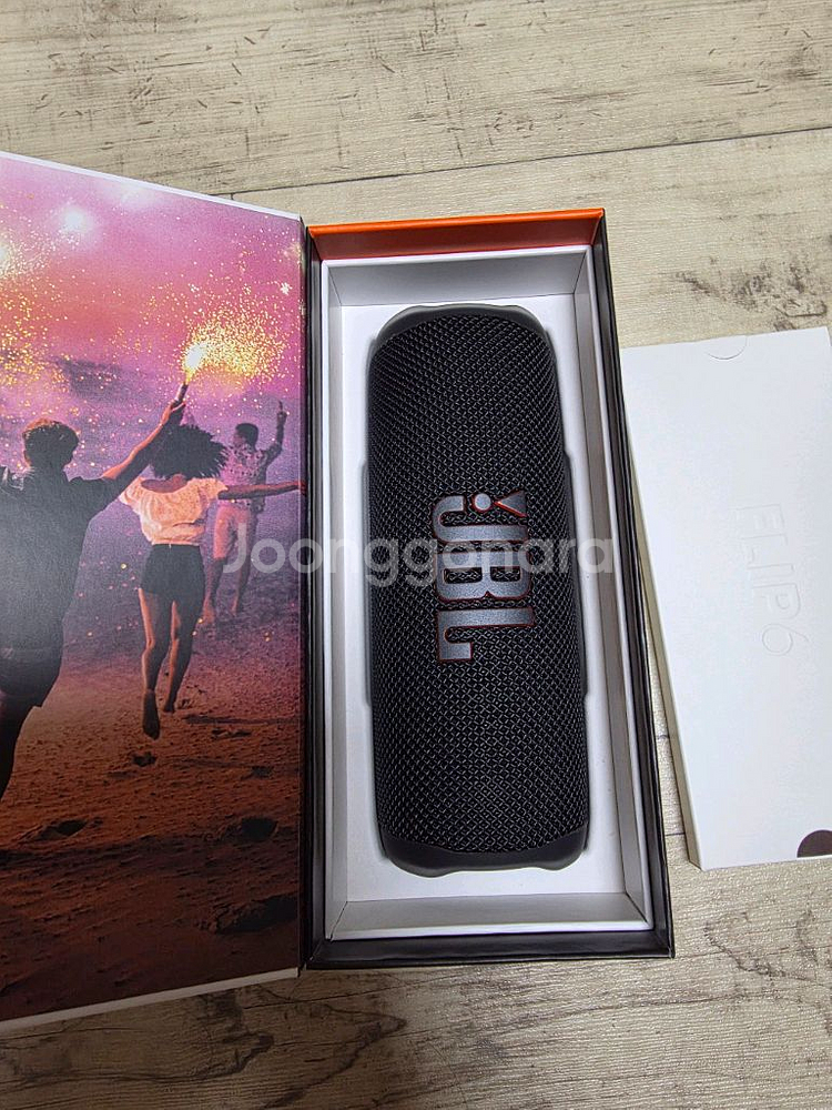 JBL FLIP6 블랙 풀박스--0