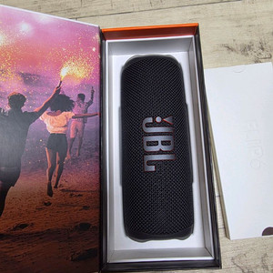 JBL FLIP6 블랙 풀박스