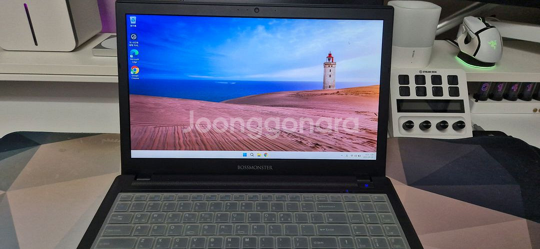 한성 보스몬스터 게이밍 노트북 팝니다.--1