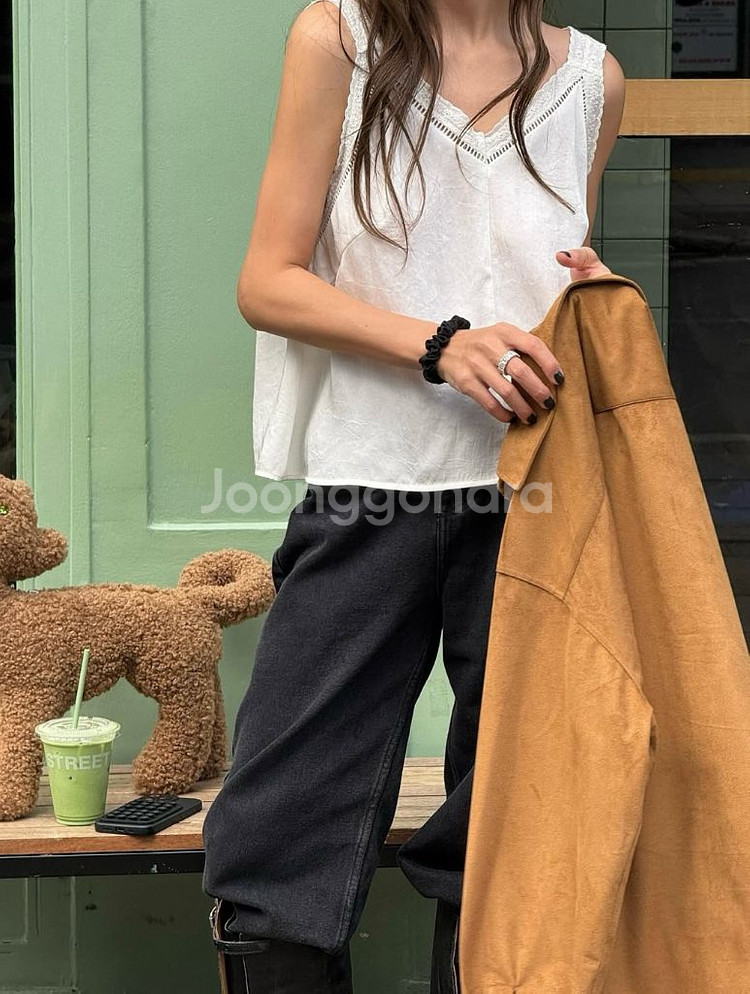 아웃핏 리즈 슬리브리스--1