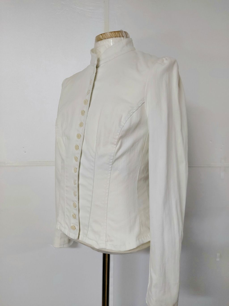 55)RalphLauren Jeans Co화이트데님자켓--1