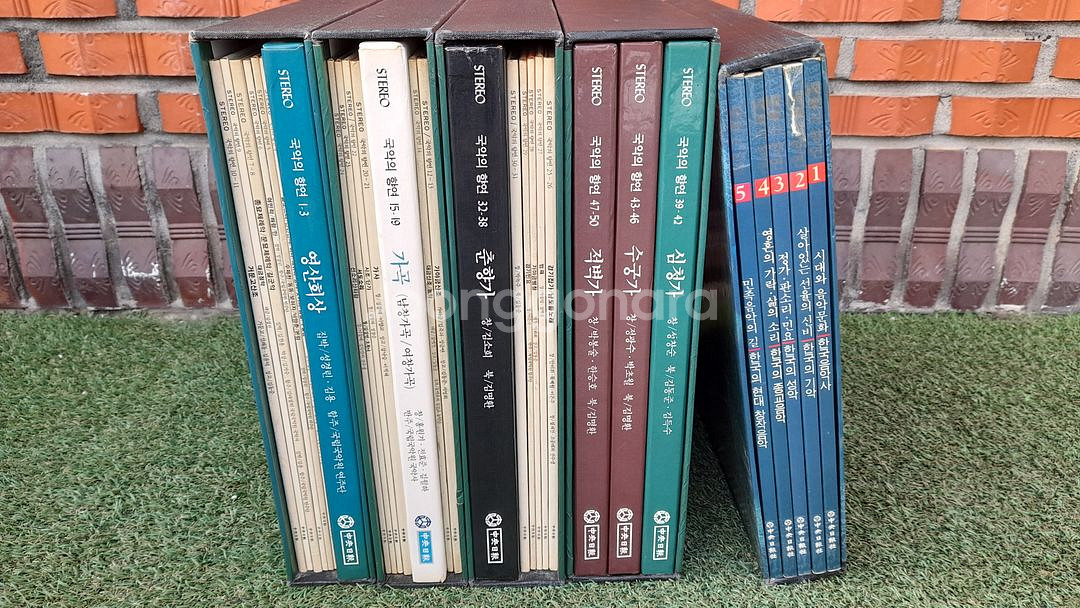 LP - 국악의 향연 50장 엘피 박스 전집.미사용급--1