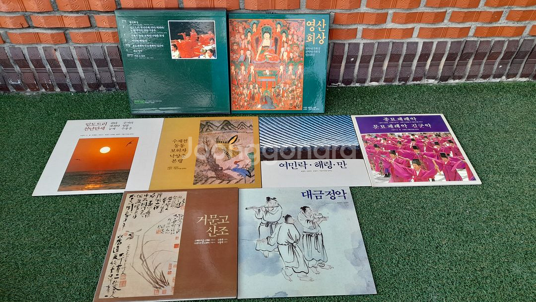 LP - 국악의 향연 50장 엘피 박스 전집.미사용급--2