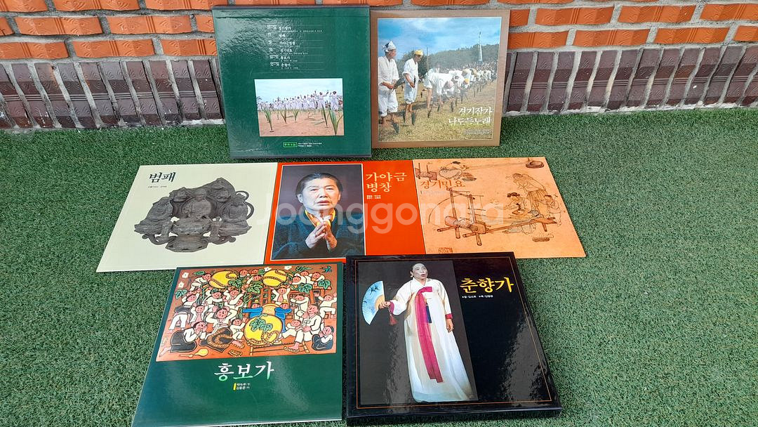 LP - 국악의 향연 50장 엘피 박스 전집.미사용급--4