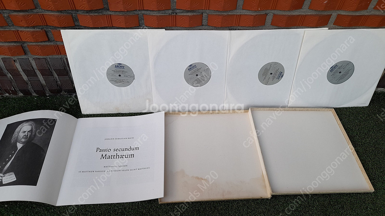 Bach 바흐 마태수난곡 4LP BOX--1