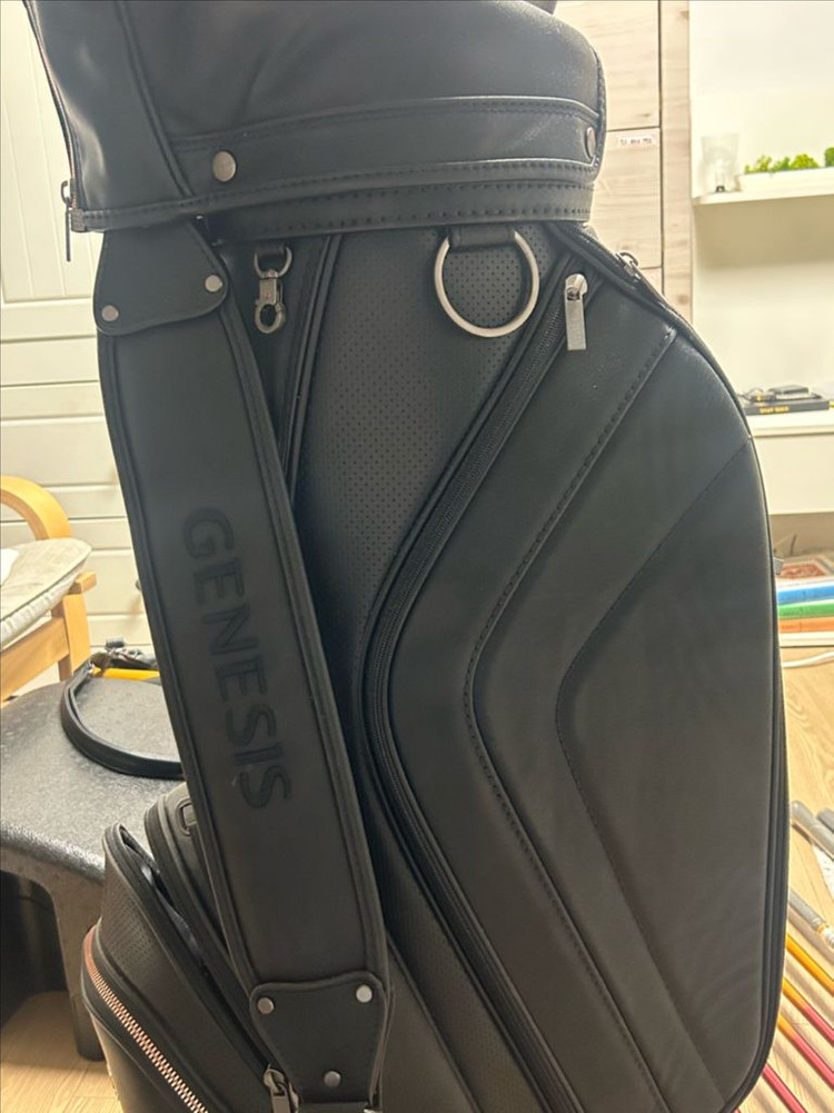 제네시스 골프백 이미지