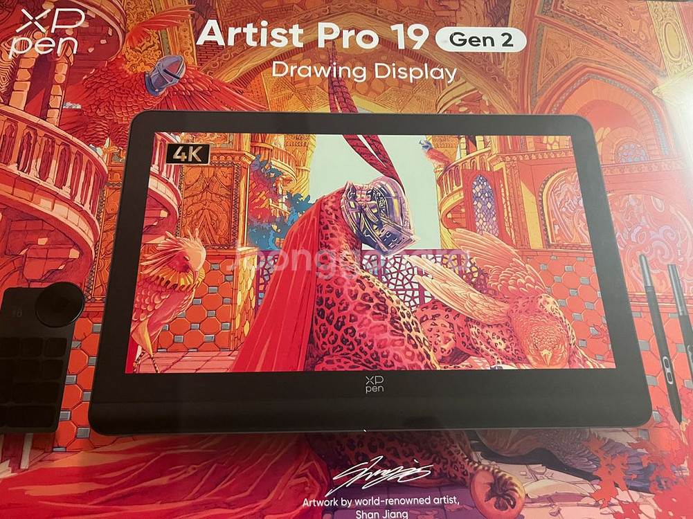 엑스피펜 artist pro 19 2세대 4k 태블릿--0