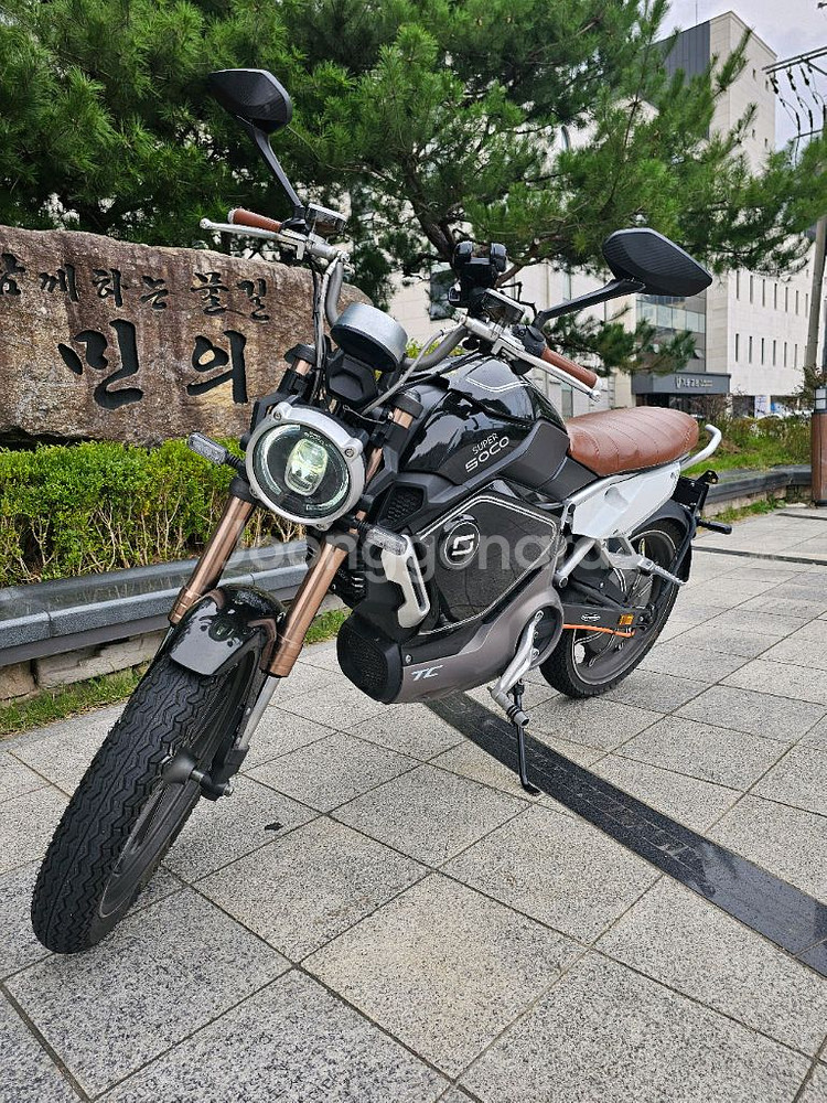 슈퍼쏘코 22년식 전기 클래식 바이크--0