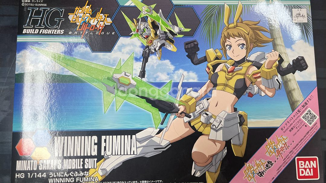 건담빌드파이터즈 위닝후미나 건프라 건담 hgbf--0