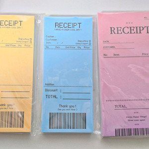 거래영수증, 영화티켓 메모지 떡메 세트 (홀리몰리등)