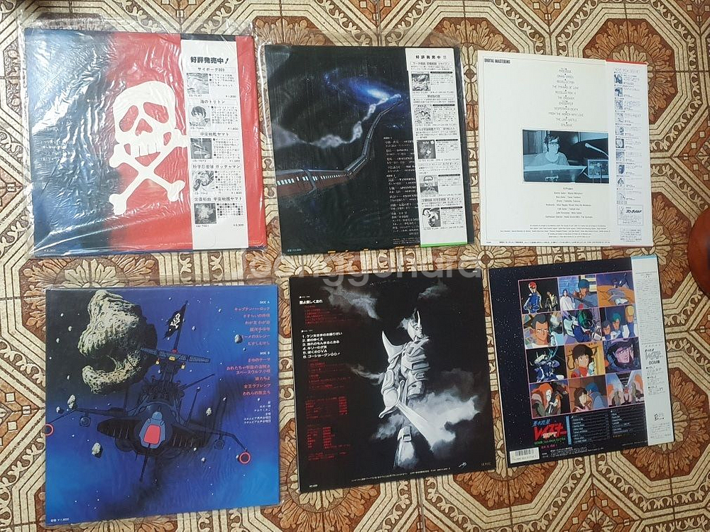 (일본애니LP)은하철도999우주전함야마토이상한나라의폴--5