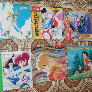 (일본애니LP) 알프스의 소녀 하이디 사이보그007