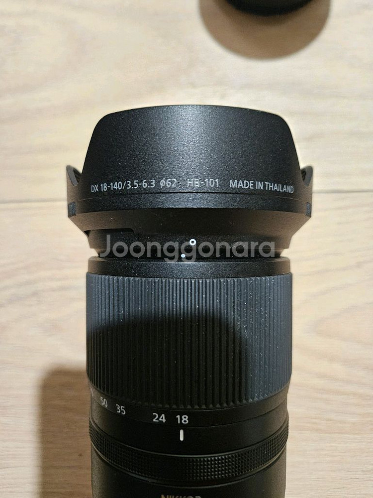 니콘 zfc 블랙, 18-140mm, 24mm1.7--7