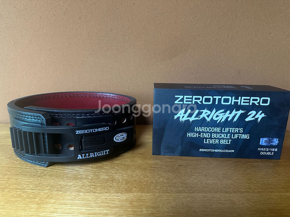 제로투히어로 X 올라잇 하이엔드 리프팅 레버벨트(S)--0