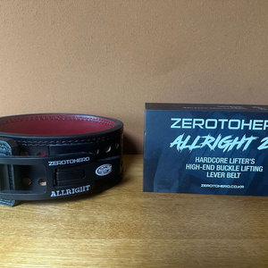 제로투히어로 X 올라잇 하이엔드 리프팅 레버벨트(S)