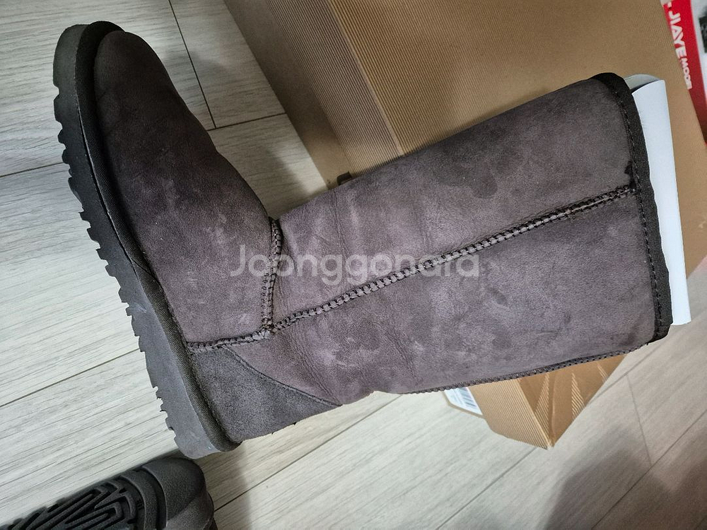 정품 어그 양털 부츠--1