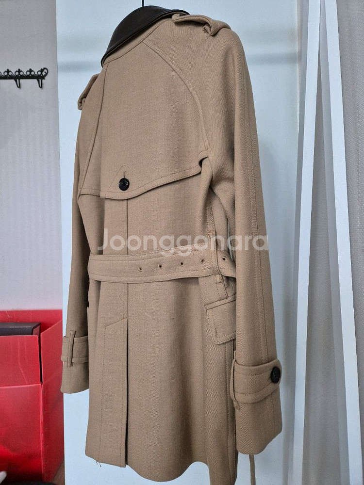 정품 코치 모직코트--7