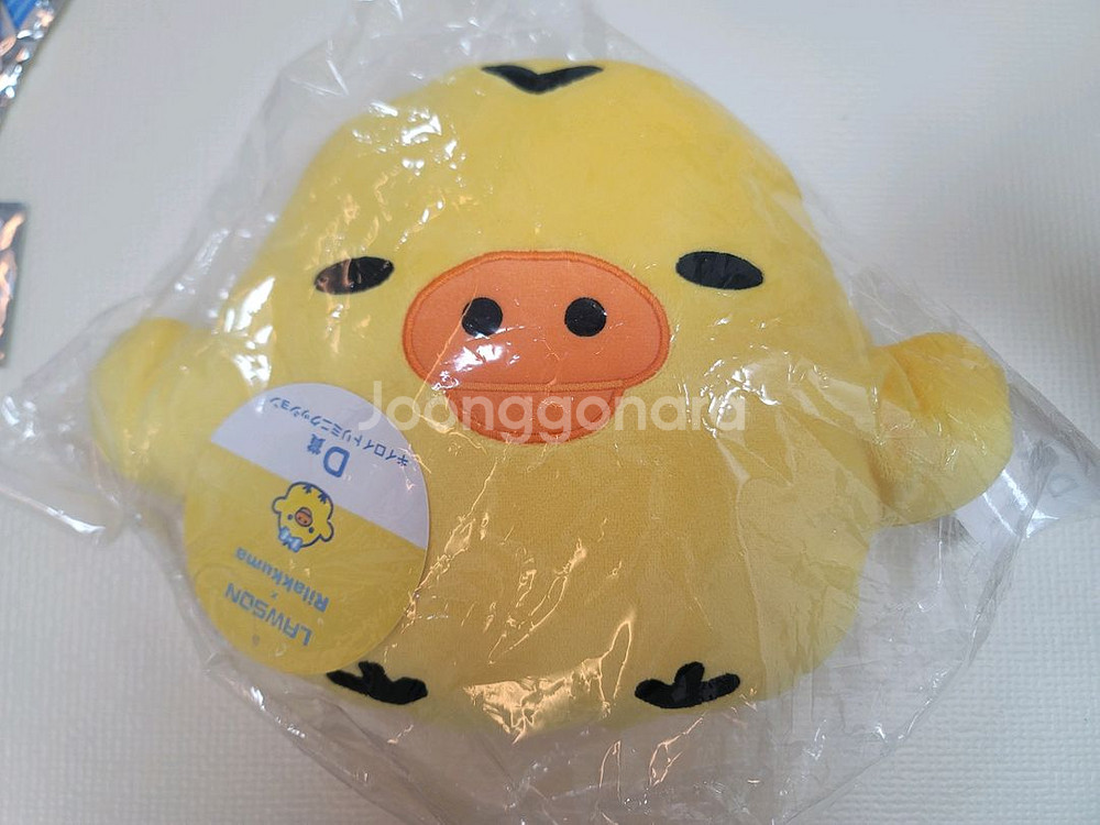 리락쿠마 키이로이토리 인형 d상 로손 제일복권 쿠지--2