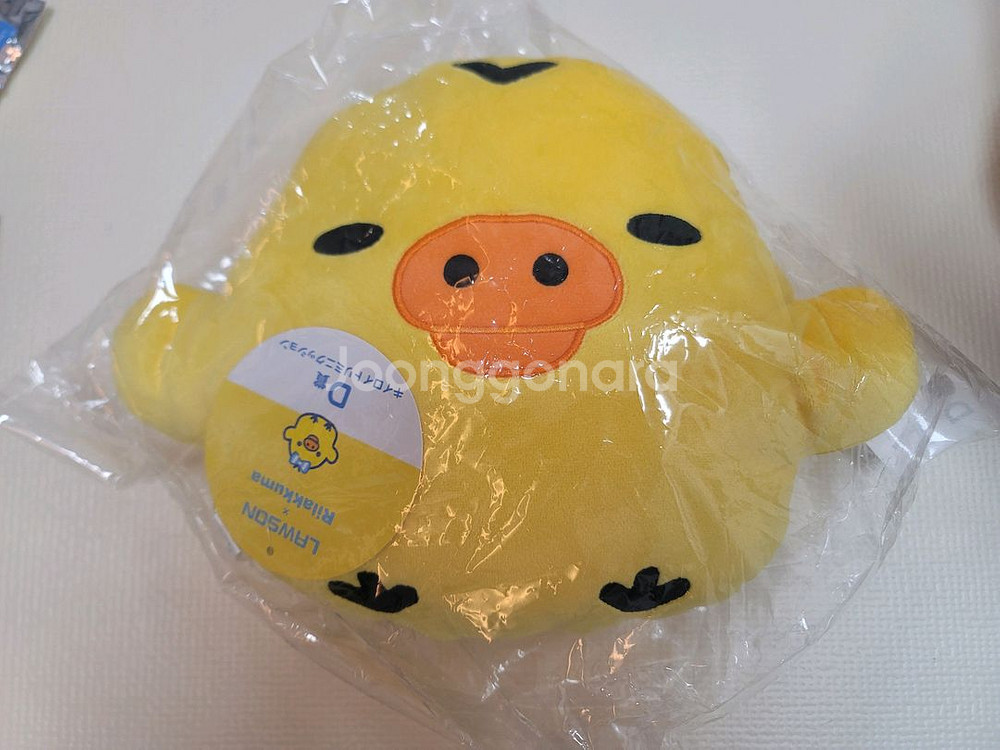 리락쿠마 키이로이토리 인형 d상 로손 제일복권 쿠지--3