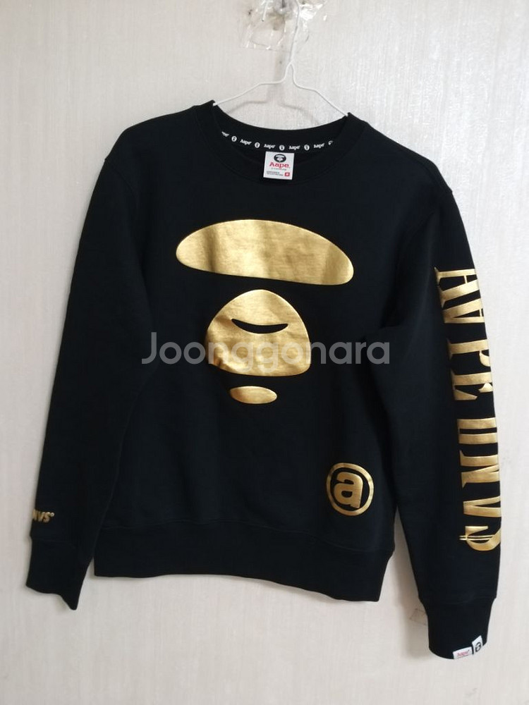 여성 AAPE UNVS 맨투맨(새상품.오버핏95-100--0