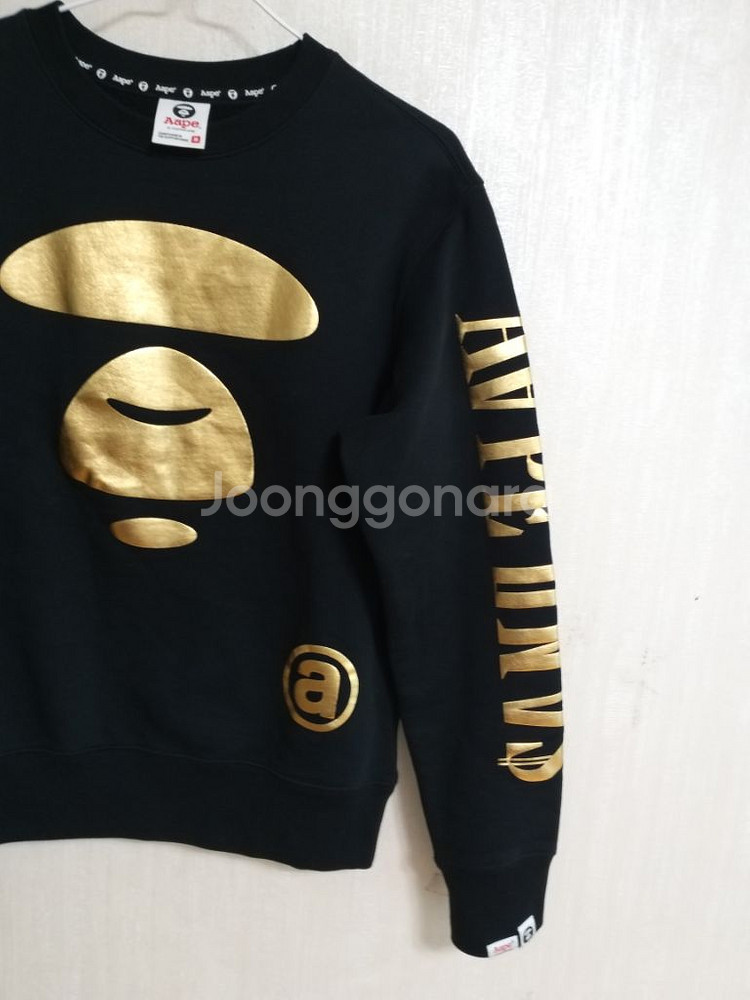 여성 AAPE UNVS 맨투맨(새상품.오버핏95-100--1