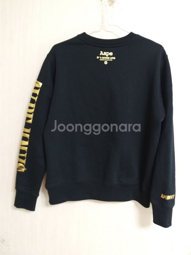 여성 AAPE UNVS 맨투맨(새상품.오버핏95-100--7