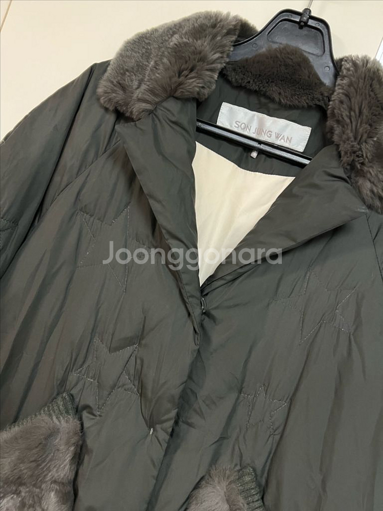 21년 손정완 렉스 스타자수 구스 숏패딩 점퍼자켓 거위--4