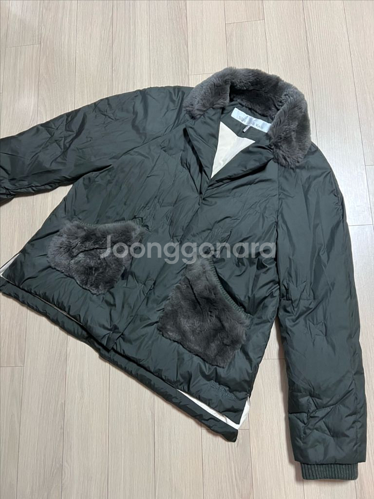 21년 손정완 렉스 스타자수 구스 숏패딩 점퍼자켓 거위--3