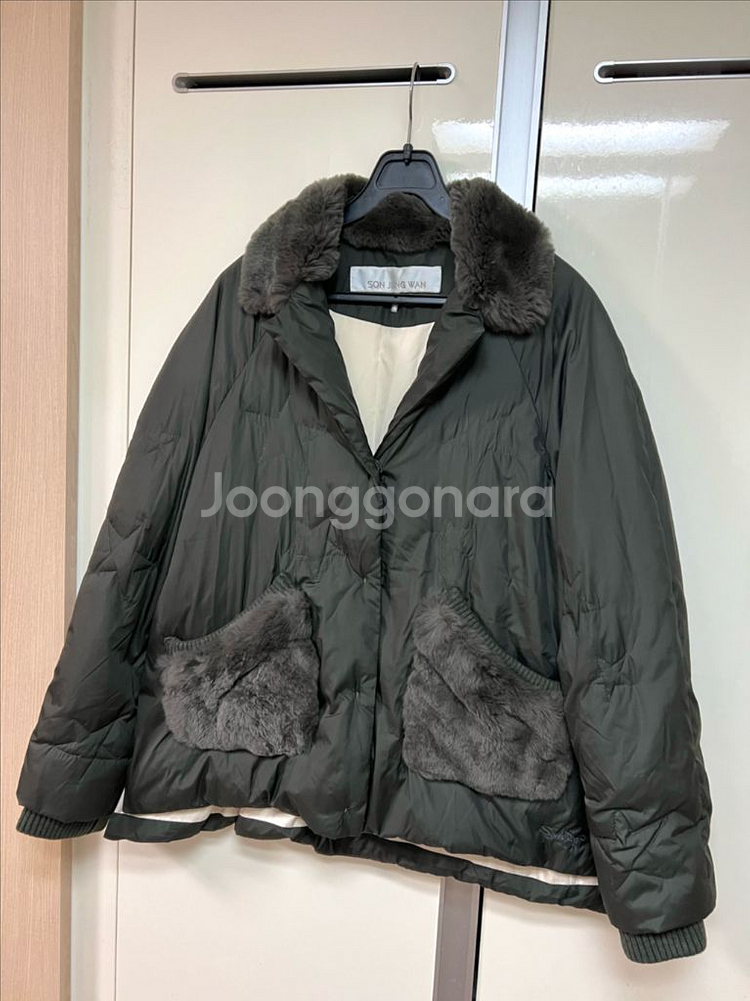 21년 손정완 렉스 스타자수 구스 숏패딩 점퍼자켓 거위--10