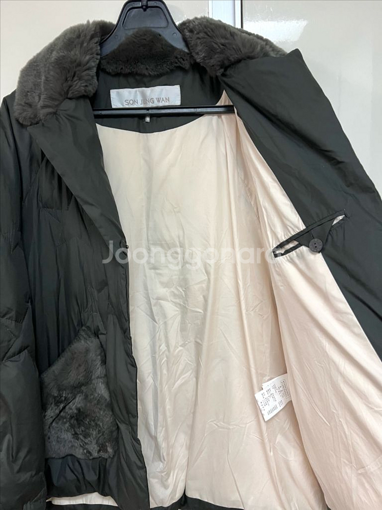 21년 손정완 렉스 스타자수 구스 숏패딩 점퍼자켓 거위--11