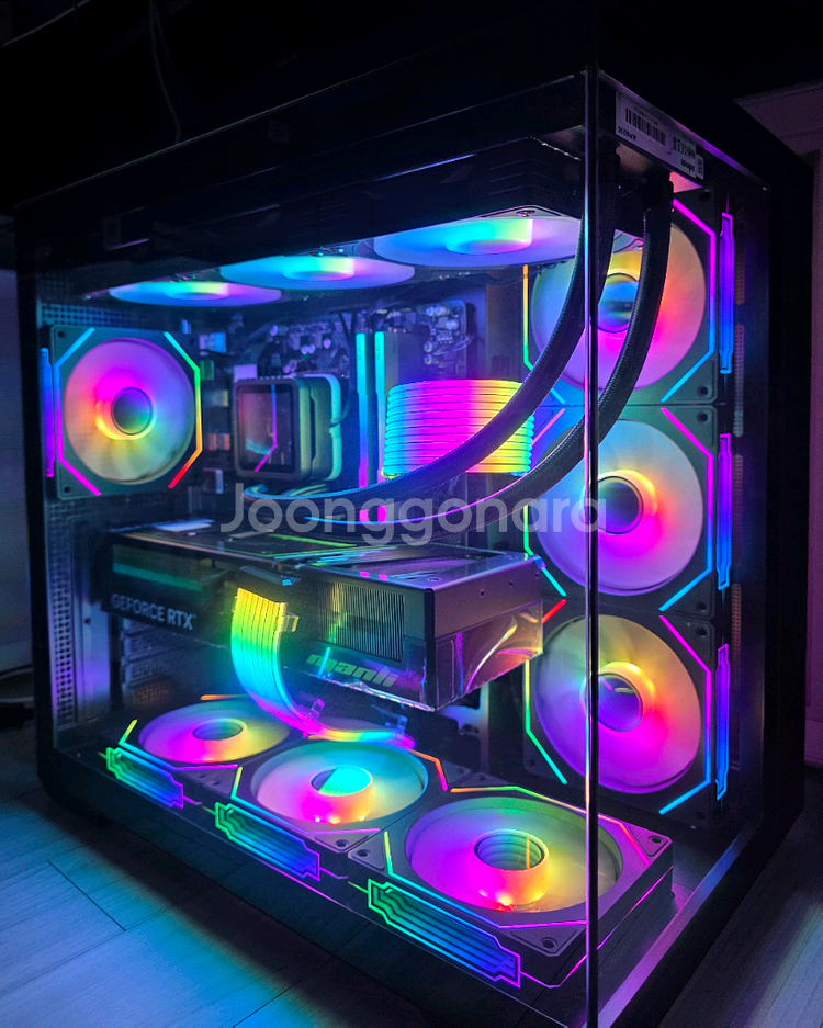 라이젠7 7800X3D RTX5080 고사양본체 팝니다--0