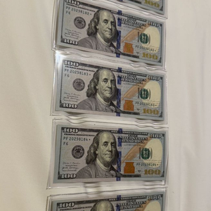 2017 USD 100 달라노트 스타노트 연번 5장